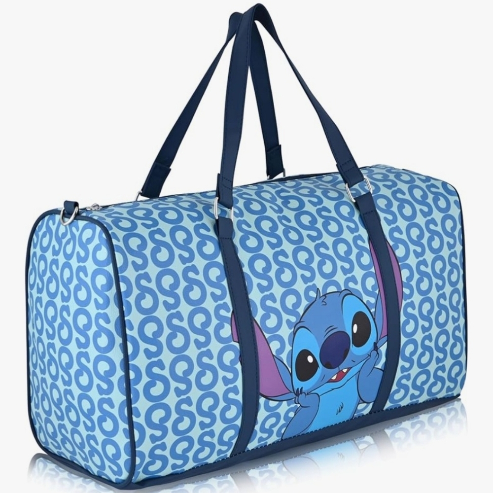 NWT! Disney Stitch Weekend Travel Duffle Bag Lilo and Stitch